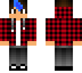 plaid shirt boy (edit not my own template)
