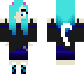 winter kitty girl