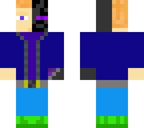 half human and half enderman
