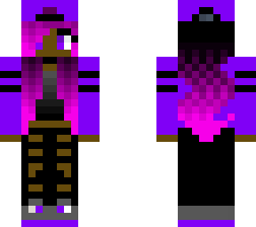 purple/pink teen