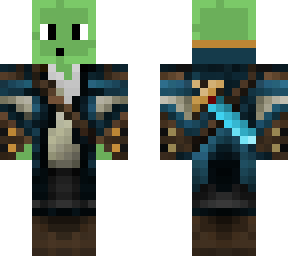 slime steampunk blue whit face 2.0