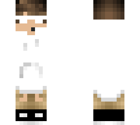 transformed into white