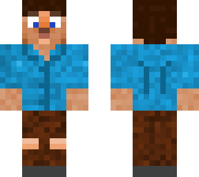 blocky road winterland: guy