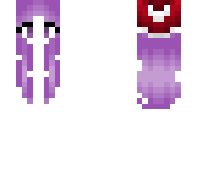 christmas - lilac purple hair - santa hat base