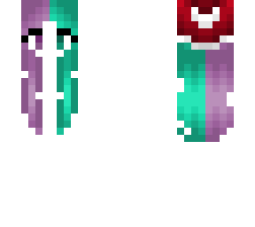 christmas - pastel magenta and cyan - santa hat base