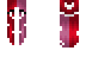 christmas - red and pink hair - santa hat base
