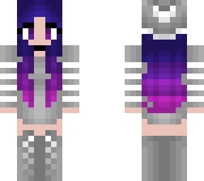 christmas - silver gray outfit - white stripes - dawn fade hair