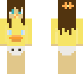 girly duck onesey