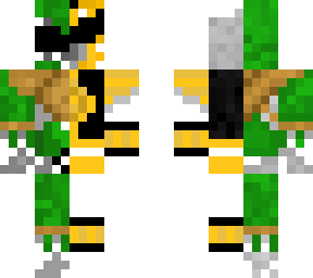 green/white ranger mash