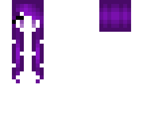 new curly hair base - runic purple - hb