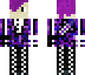 purple tuxedo assassin with frameweight, equinox armor.
