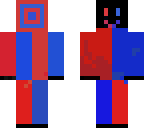 red and blue guy