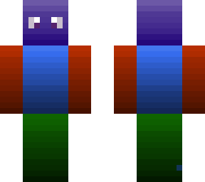 shades of purple, red, blue, & green (private)