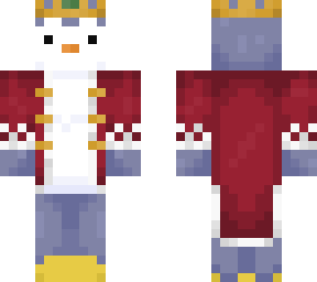 the fallen king penguin