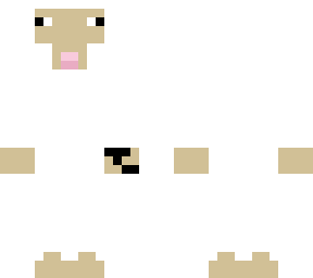 white sheep with hook hand
