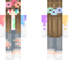 +- rainbow girl -+
