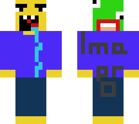 a wierd skin