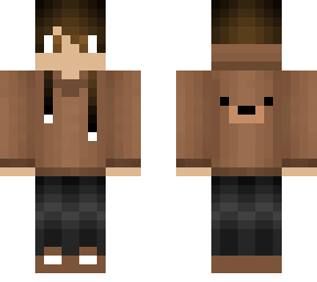bear hoodie (off)