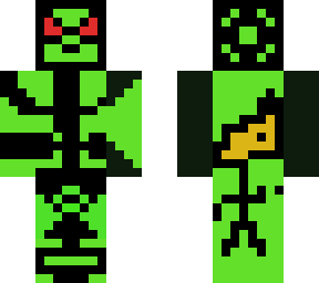 green hex monster