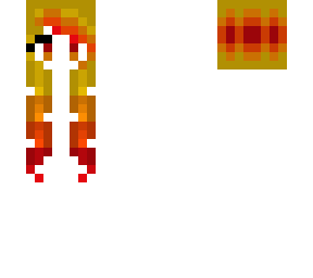 new curly hair base - flame fade v2 - hb