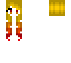 new curly hair base - yellow flame fade - hb
