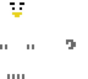 penguin in polar bear onesie