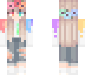 rainbow girl :d