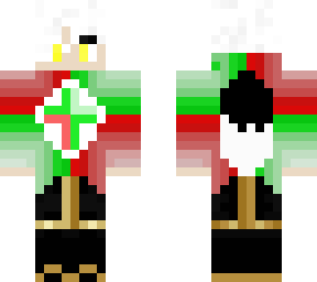 winter wolf king with the christmas sweatshirt on