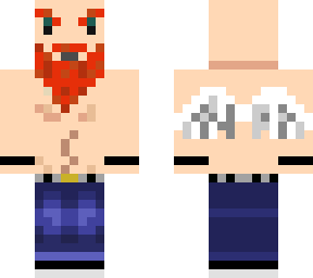 angry angel beard man