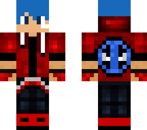 blue deadpool gamer