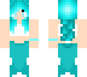 blue mermaid