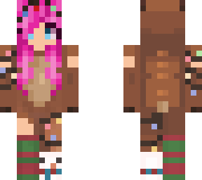 christmas reindeer girl edit