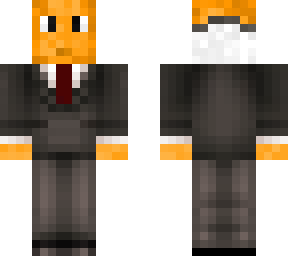 fish in suit
