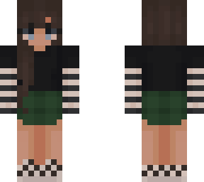 green plaid