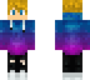 sam galaxy better hoodie & and blond hair