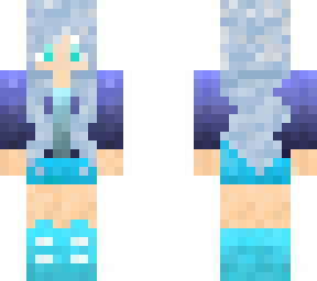 silver hair girl (edit)