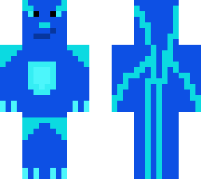 blue the powerful wolf