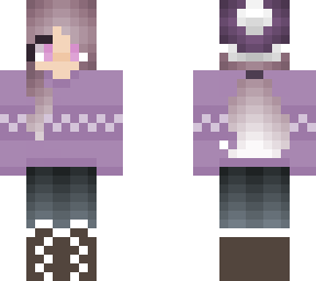 christmas skin(hair tied up)