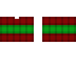 flannel sweater - long sleeves - red and green - ob