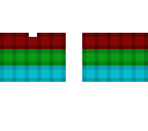 flannel sweater - long sleeves - red green and blue - ob