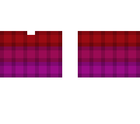 flannel sweater - long sleeves - red pink and purple fade - ob