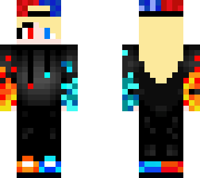 girl fier and ice