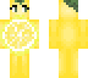lemon fruit person
