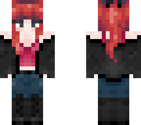 red ponytail