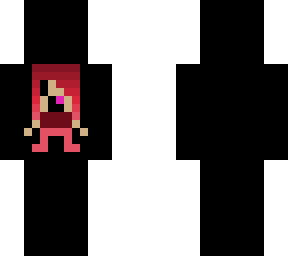 red scared of the dark girl