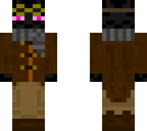 steampunk enderman with scarf