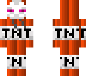 white tnt enderman