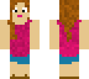 beach girl pink dress