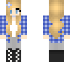 blue flannel