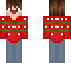 edit for my christmas skin